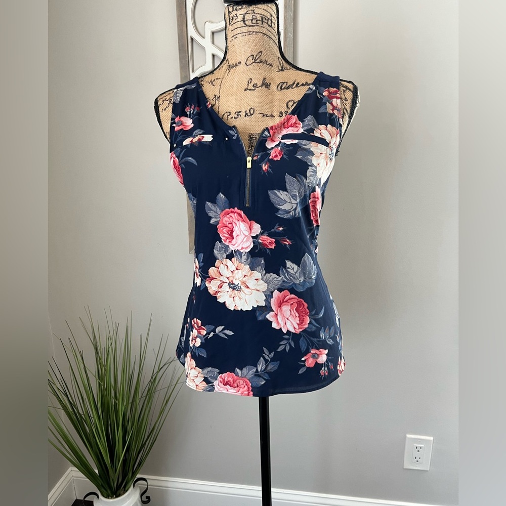 Women’s Floral Tank Top